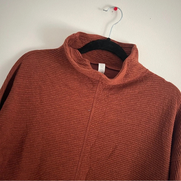 🆕 Lululemon Call for Cozy Dress - Heathered Ancient Copper - Picture 2 of 10